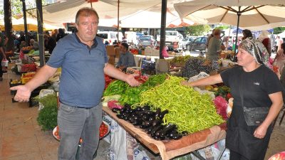 Sinop bölgesinin en hareketli ticaret noktası olan Boyabat Hal Yeri’nde