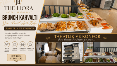 Boyabat'ta konforlu otel ve lezzetli restoran hizmeti. The Liora Hotel