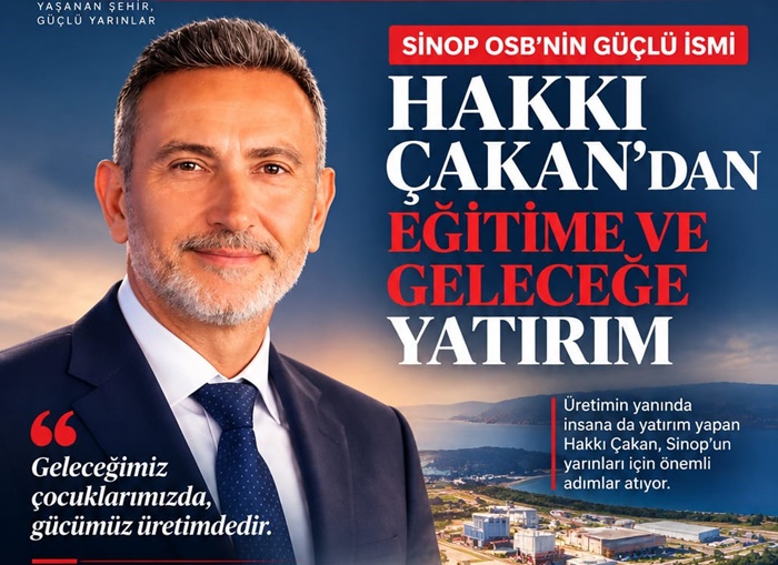 Sinop OSB Başkanı Hakkı Çakan’dan Eğitime ve Üretime Dev Yatırım!