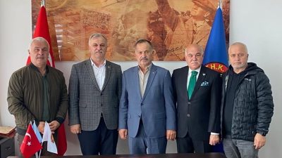 Sinop Esnaf Odaları Birliği Başkanı Satı Gürel ve Şoförler Odası