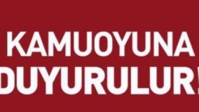 UNTEK A.Ş. Sinop Boyabat Karacaören'deki taşınmazımızla ilgili asılsız duyumlara ve