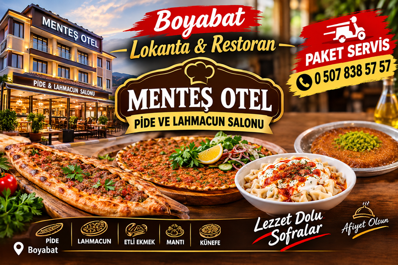 Boyabat’ta Lezzetin Doğru Adresi: Menteş Otel Pide, Lahmacun ve Mantı Salonu! 4 Boyabat’ta Lezzetin Doğru Adresi: Menteş Otel Pide, Lahmacun ve Mantı Salonu!5757